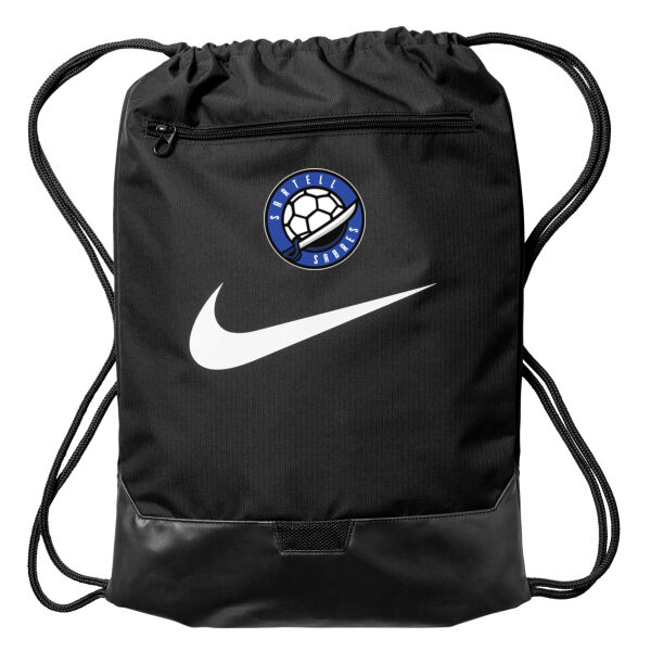 Nike Brasilia Drawstring Backpack - Printed Logo Thumbnail