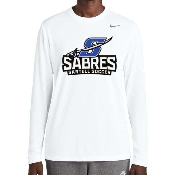 Nike Team rLegend Long Sleeve Tee - Printed Logo Thumbnail