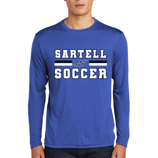 Sport-Tek TALL Long Sleeve PosiCharge Competitor Tee - Printed Logo Thumbnail