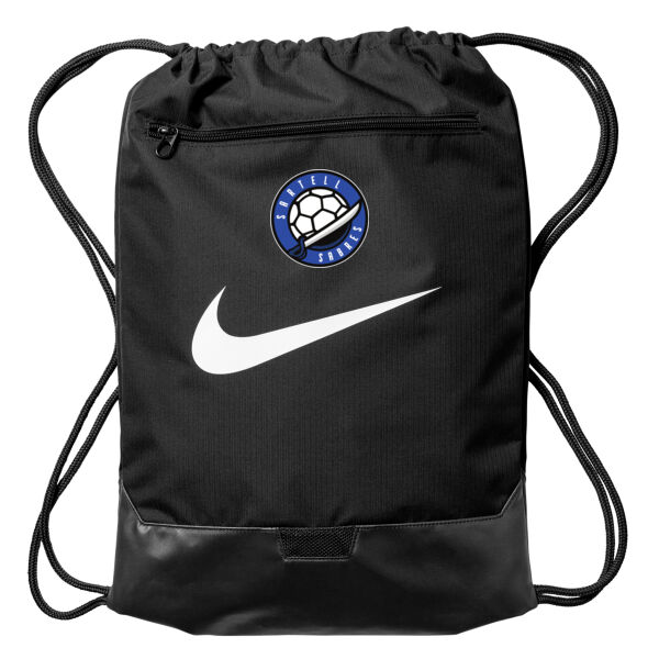 Nike Brasilia Drawstring Backpack - Printed Logo Thumbnail