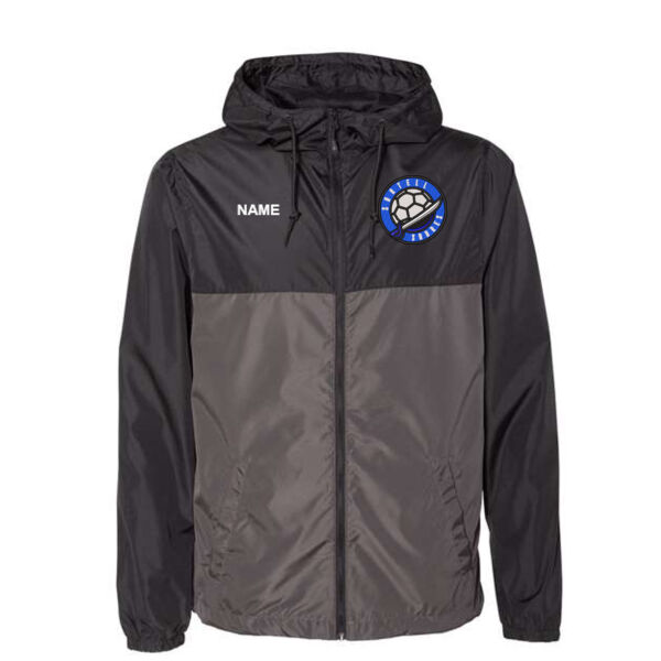 Independent Trading Co. Lightweight Windbreaker Full Zip - Embroidered Logo **Add Name For $5** Thumbnail