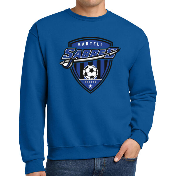 Jerzees NuBlend Crewneck Sweatshirt - Printed Logo **Add Name For $5** Thumbnail