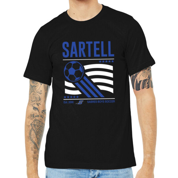 BELLA+CANVAS® Unisex Heather CVC Short Sleeve Tee - Printed Logo Thumbnail