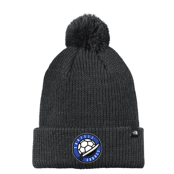 The North Face® Pom Beanie - Embroidered Logo Thumbnail