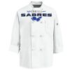 Eight Knot Button Chef Coat with Thermometer Pocket Thumbnail