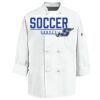 Eight Knot Button Chef Coat with Thermometer Pocket Thumbnail