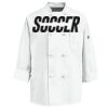 Eight Knot Button Chef Coat with Thermometer Pocket Thumbnail
