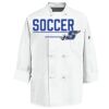 Eight Knot Button Chef Coat with Thermometer Pocket Thumbnail
