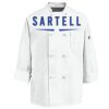 Eight Knot Button Chef Coat with Thermometer Pocket Thumbnail
