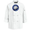 Eight Knot Button Chef Coat with Thermometer Pocket Thumbnail