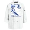 Eight Knot Button Chef Coat with Thermometer Pocket Thumbnail