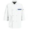 Eight Pearl Button Chef Coat with Thermometer Pocket Thumbnail
