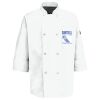 Eight Pearl Button Chef Coat with Thermometer Pocket Thumbnail