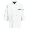 Eight Pearl Button Chef Coat with Thermometer Pocket Thumbnail