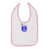 Infant Contrast Trim Premium Jersey Bib Thumbnail