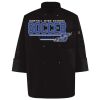 Ten Pearl Button Black Chef Coat Thumbnail