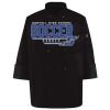 Ten Pearl Button Black Chef Coat Thumbnail