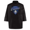 Black Knot Button Chef Coat Thumbnail