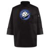 Black Knot Button Chef Coat Thumbnail